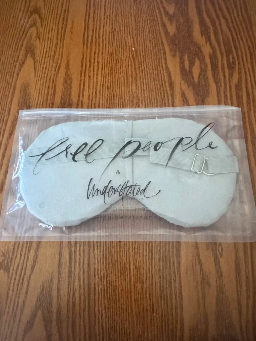 Free People x Understated Leather Starry Eyed Cooling Sleep Mask Mint Green NIP